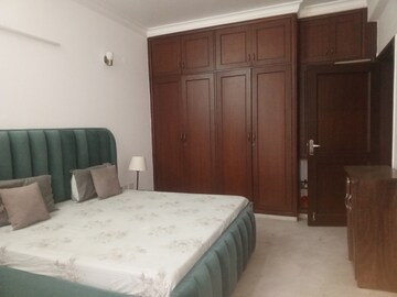 Bedroom in 3 BHK Builder Floor at Ansal Sushant Lok I, Sector 43 – for Rent