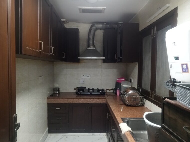 Kitchen, ansal-sushant-lok-i 3 Bedroom 215 Sq.Ft. Builder Floor In Sector 43 Gurgaon 9651453