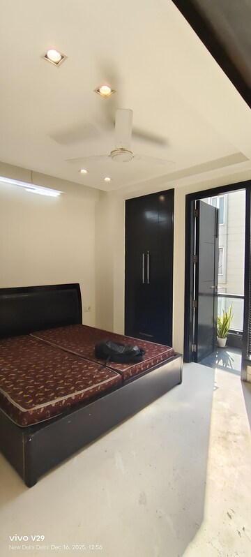 Bedroom in 1 BHK Builder Floor at S 27 Luxury Homes, Greater Kailash I – for Rent