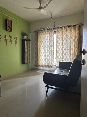 Living Room in 2 BHK Apartment at Acme Ozone, Manpada – for Rent