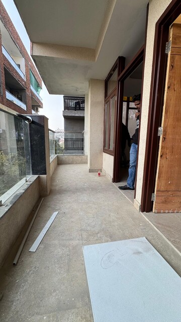 Building Lobby in 3 BHK Builder Floor at Chattarpur – for Rent