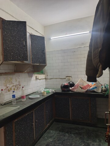 Kitchen in 2 BHK Builder Floor at Malviya Nagar – for Rent