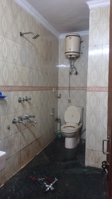 Bathroom in 2 BHK Builder Floor at Malviya Nagar – for Rent