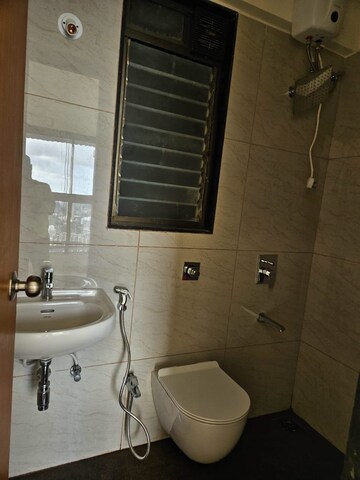 Bathroom in 1 BHK Apartment at Chandak 34 Park Estate, Goregaon West – for Sale