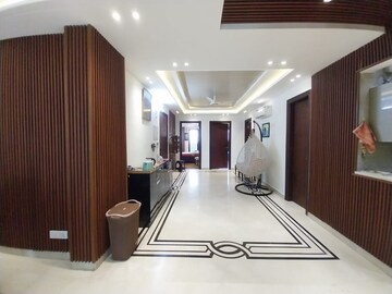 Living Room in 4 BHK Builder Floor at Sushant Lok I – for Sale