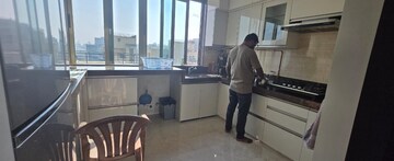 Kitchen in 3 BHK Apartment at KM Mid Summer CHS, Santacruz West – for Rent