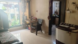Living Room in 1 BHK Apartment at Smith Towers, Nalasopara West – for Sale