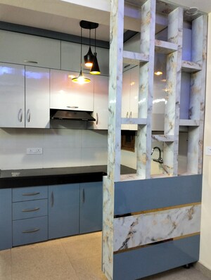 Kitchen in 2 BHK Builder Floor at Bindal Enclave, Phi Iv Greater Noida – for Rent