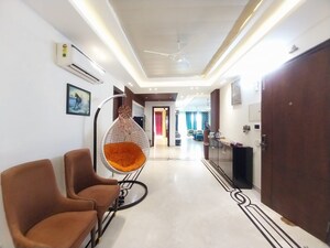 Living Room in 4 BHK Builder Floor at Sushant Lok I – for Sale