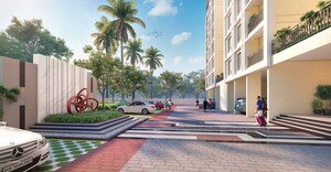 2 BHK Apartment – Exterior View View at Champasari - for Sale