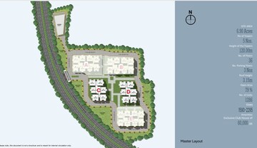 Master Plan in 3 BHK Apartment at Kollur – for Sale