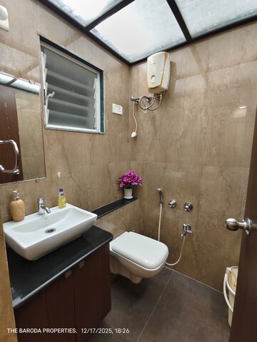 Bathroom in 3 BHK Penthouse at Gotri Road – for Sale