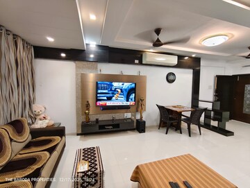 Living Room in 3 BHK Penthouse at Gotri Road – for Sale