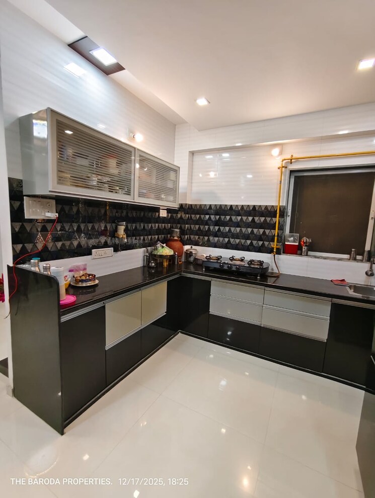Kitchen, gotri road 3 Bedroom 1450 Sq.Ft. Penthouse In Gotri Road Vadodara 9651912