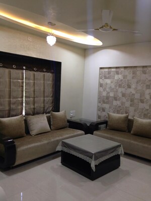 Living Room in 3 BHK Apartment at Madhav Nagar – for Sale