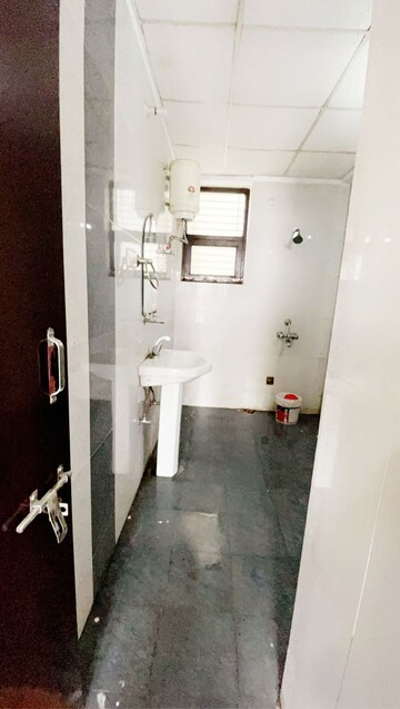 Bathroom in 2 BHK Apartment at Omega Green Park, Faizabad Road – for Rent