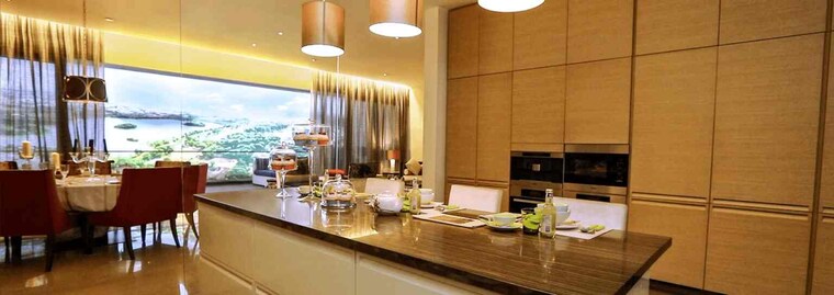 Living Room, embassy-lake-terrace 3 Bedroom 3900 Sq.Ft. Apartment In Hebbal Bangalore 9652008