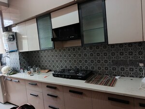 Kitchen in 3 BHK Builder Floor at Ardee City, Sector 52 – for Rent