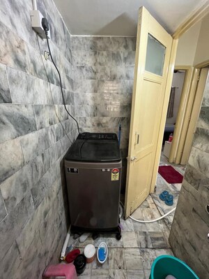 Bathroom in 1 BHK Apartment at Chanchal Apartments, Aundh – for Rent