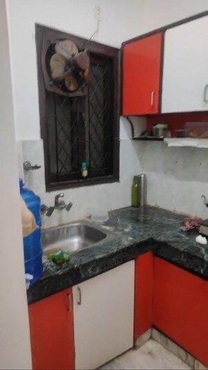 Kitchen in 1 BHK Builder Floor at Vaishali Sector 3 – for Rent