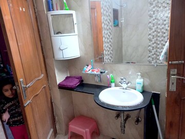 Bathroom in 3 BHK Builder Floor at Palam Extension – for Rent