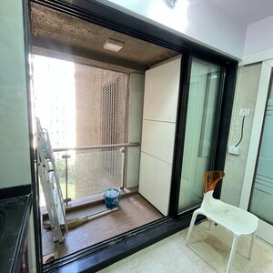 Living Room in 3 BHK Apartment at Kanakia Space Samarpan Exotica, Magathane – for Rent