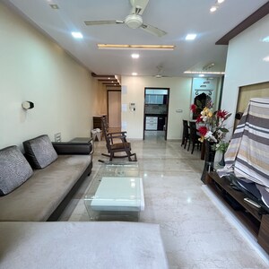 Living Room in 3 BHK Apartment at Kanakia Space Samarpan Exotica, Magathane – for Rent