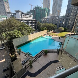 Balcony in 3 BHK Apartment at Kanakia Space Samarpan Exotica, Magathane – for Rent