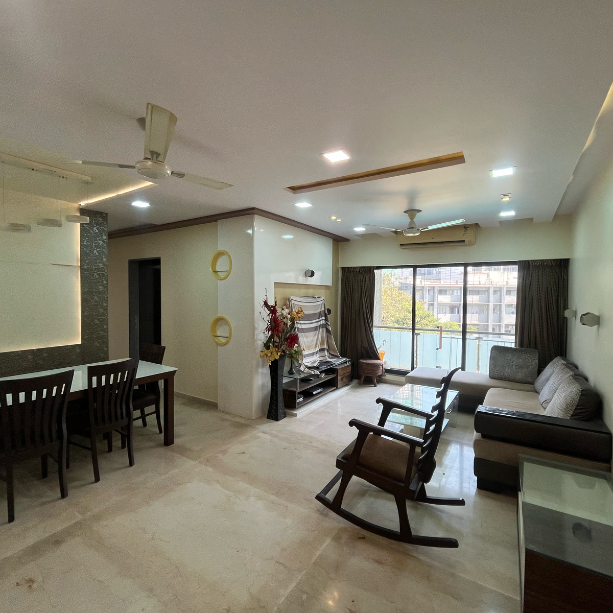 3 BHK + Extra Room Apartment For Rent in Kanakia Space Samarpan Exotica