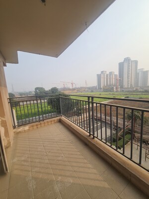 Balcony in 3.5 BHK Apartment at 3C Orris Greenopolis, Sector 89 – for Rent