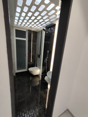 Staircase in 1 BHK Apartment at DB Soham Heights, Kandivali West – for Sale