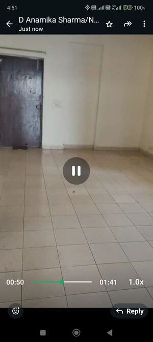 Bathroom in 3 BHK Apartment at Emenox Brave Hearts, Raj Nagar Extension – for Rent