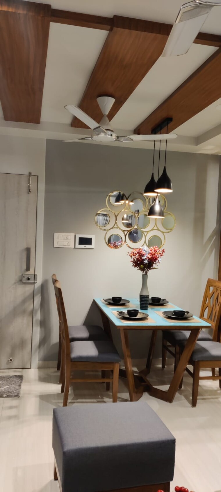 Dining area, regency-anantam 2 Bedroom 778 Sq.Ft. Apartment In Dombivli East Thane 9653056