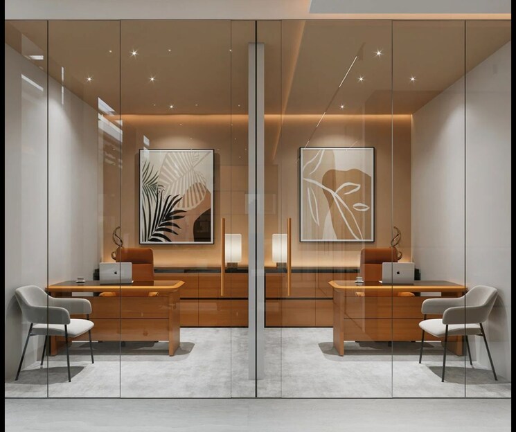 Living Room, aaa-anam-2 Commercial Office Space 1233 Sq.Ft. In Ambli Ahmedabad 9653017