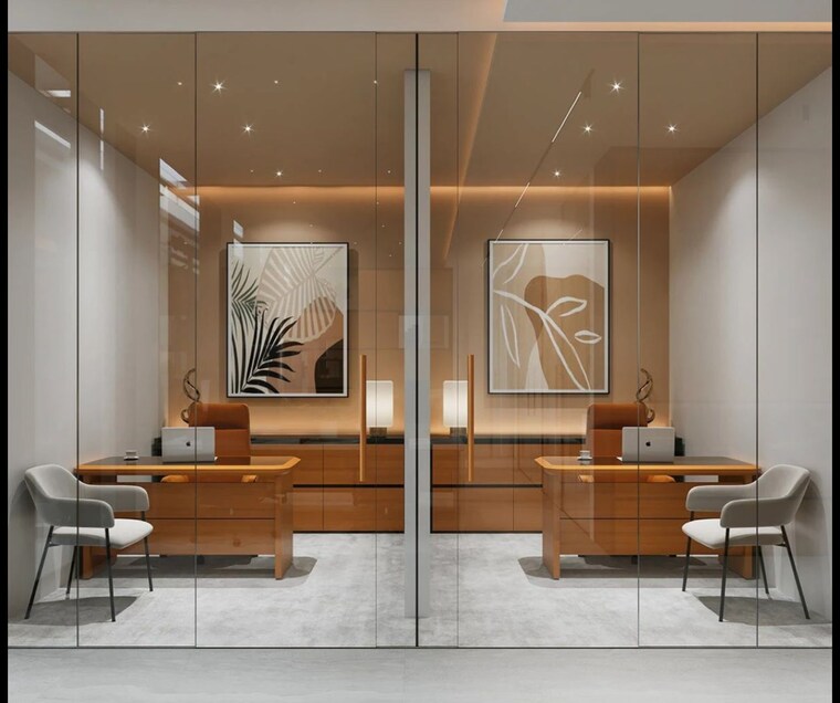 Living Room, aaa-anam-2 Commercial Office Space 1233 Sq.Ft. In Ambli Ahmedabad 9653017