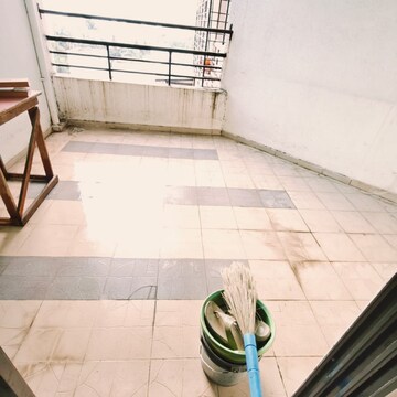 Staircase in 2 BHK Apartment at Balaji Paradise, Dhayari – for Rent