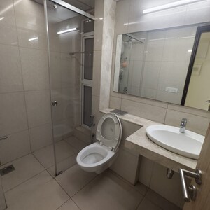 Bathroom in 2.5 BHK Apartment at L&T Emerald Isle, Budhia Jadhav Wadi – for Rent