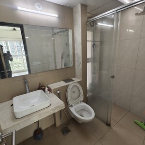 Bathroom in 2.5 BHK Apartment at L&T Emerald Isle, Budhia Jadhav Wadi – for Rent