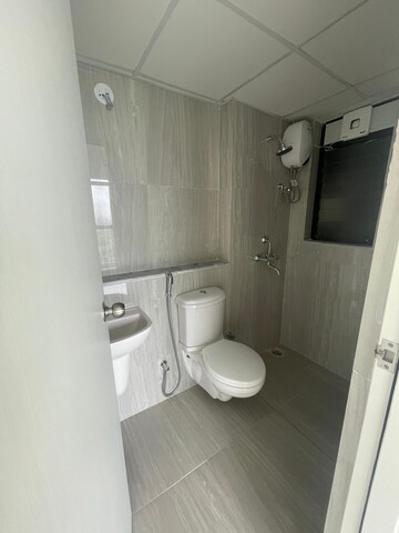Bathroom in 2 BHK Apartment at Runwal Gardens Phase I, Dombivli East – for Rent