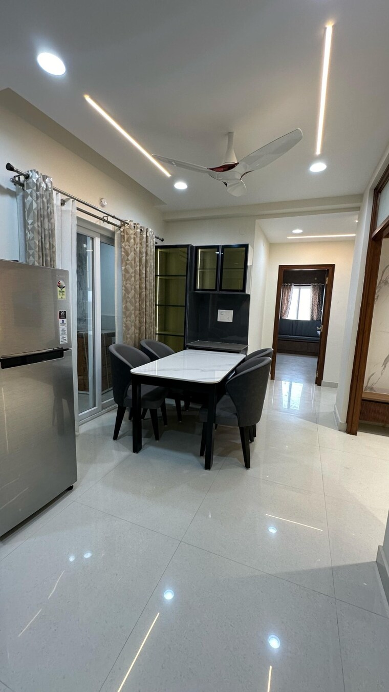 Living Room, canny-forest-edge 2 Bedroom 1285 Sq.Ft. Apartment In Bachupally Hyderabad 9653470