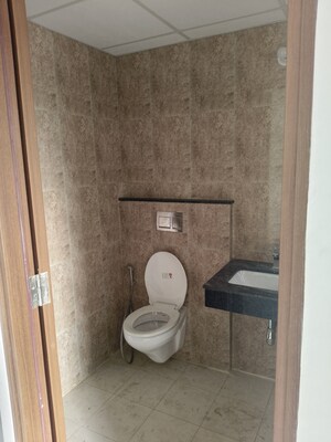 Bathroom in 2 BHK Apartment at Shapoorji Pallonji Joyville Phase 2, Sector 102 – for Rent
