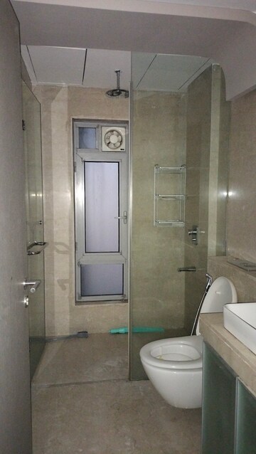 Bathroom in 3 BHK Apartment at Oberoi Realty Esquire, Goregaon East – for Rent