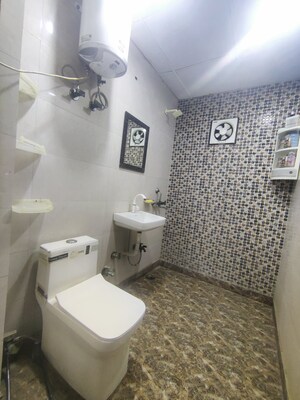 Bathroom in 2 BHK Apartment at Gaurs Galaxy, Vaishali Sector 5 – for Rent