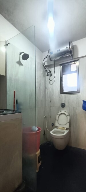 Bathroom in 3 BHK Apartment at Sai Everest Solitaire Heights, Santacruz East – for Rent