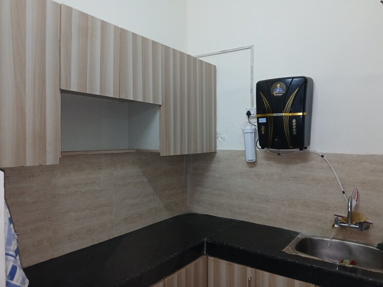 Kitchen, palam-vyapar-kendra 1 Bedroom 650 Sq.Ft. Builder Floor In Sector 2 Gurgaon 9653592