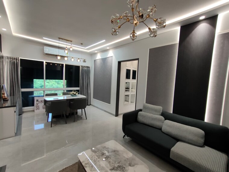 Living Room, db-soham-heights 2 Bedroom 645 Sq.Ft. Apartment In Kandivali West Mumbai 9653589