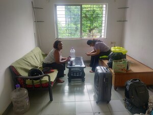 Living Room in 1 BHK Apartment at Bavdhan – for Rent