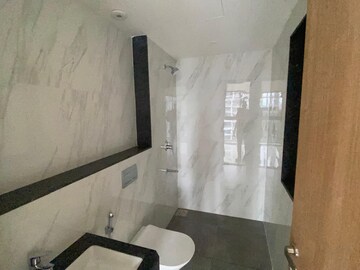 Bathroom in 2 BHK Apartment at Lodha Woods, Kandivali East – for Rent