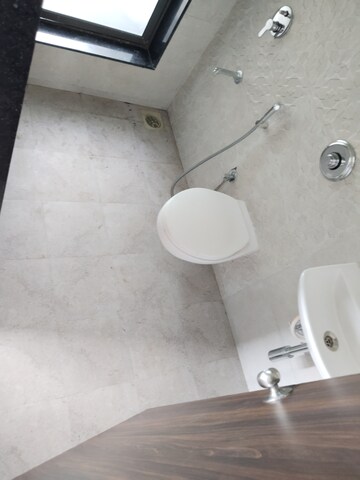 Bathroom in 1 BHK Apartment at UK Iridium, Kandivali East – for Rent