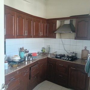 Kitchen in 3 BHK Apartment at Unitech Escape, Sector 50 – for Rent